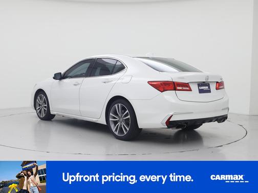 White 2020 Acura TLX Technology
