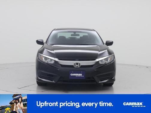 Black 2017 Honda Civic LX
