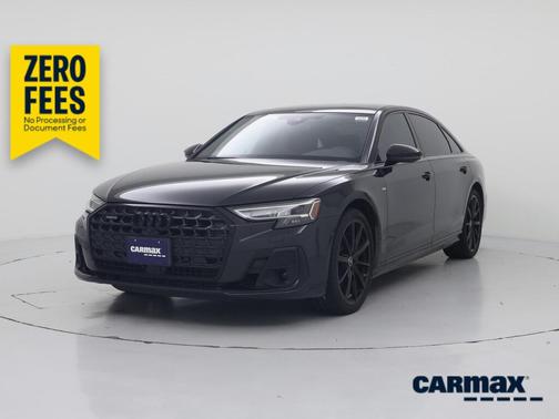 Black 2022 Audi A8 L