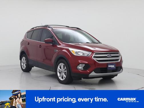 Red 2018 Ford Escape SE