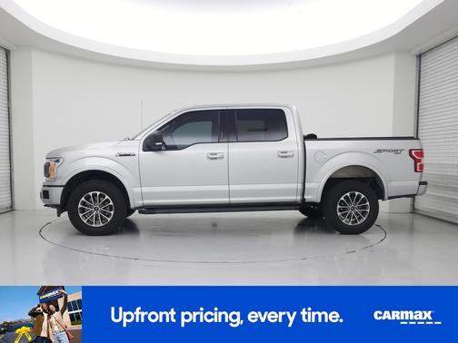 Silver 2018 Ford F-150 XLT