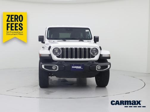 White 2024 Jeep Wrangler Sahara