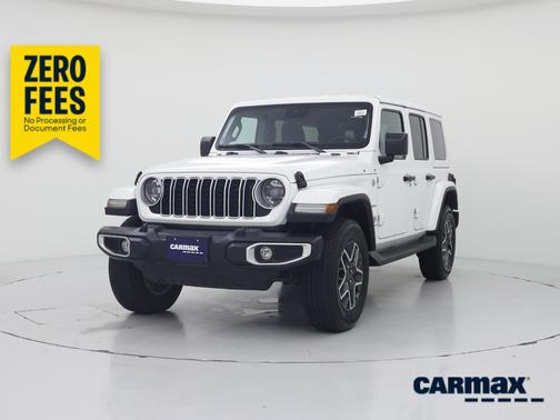 White 2024 Jeep Wrangler Sahara