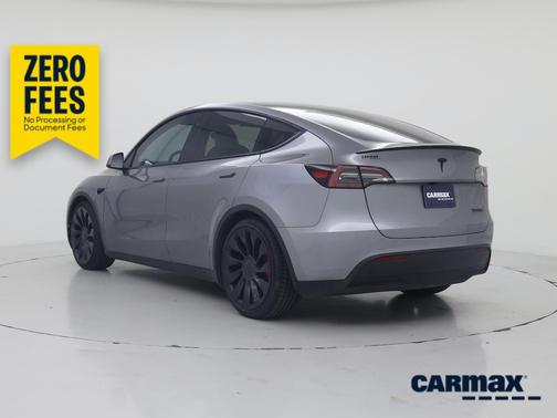 Silver 2024 Tesla Model Y Performance