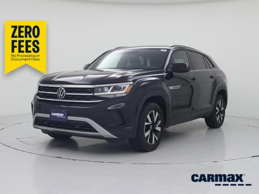 Black 2021 Volkswagen Atlas Cross Sport SE