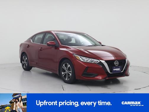 Red 2021 Nissan Sentra SV