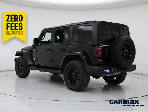 Black 2023 Jeep Wrangler 4xe Unlimited Sahara