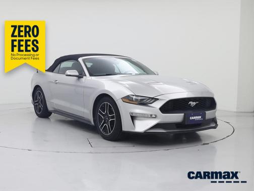 Silver 2018 Ford Mustang Ecoboost Premium