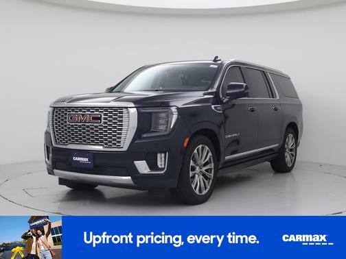 Blue 2021 GMC Yukon XL Denali