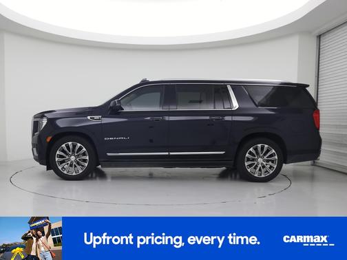 Blue 2021 GMC Yukon XL Denali