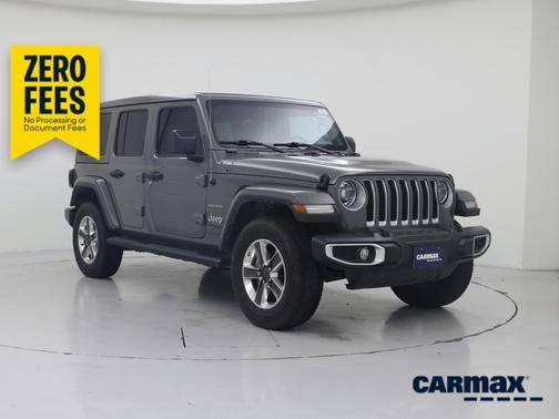 Gray 2022 Jeep Wrangler Unlimited Sahara