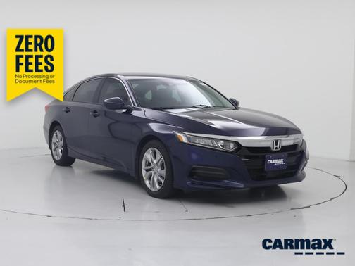 Blue 2018 Honda Accord LX