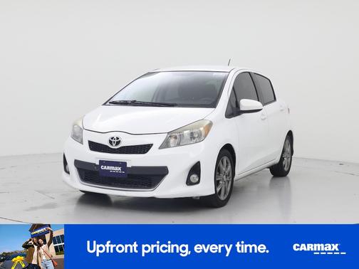 White 2014 Toyota Yaris SE