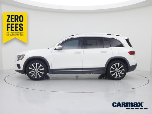 White 2022 Mercedes-Benz GLB 250