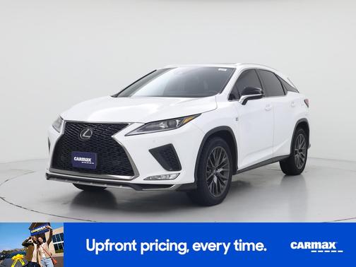 White 2022 Lexus RX 350 F-SPORT Handling