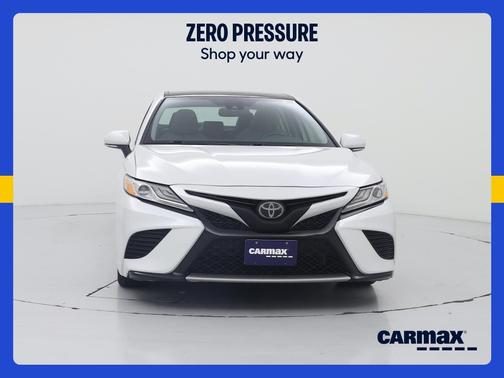 White 2020 Toyota Camry XSE
