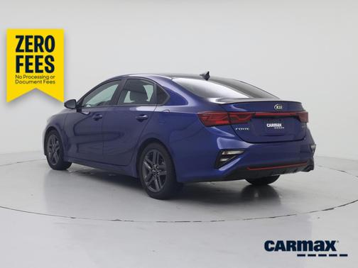 Blue 2021 Kia Forte GT-Line