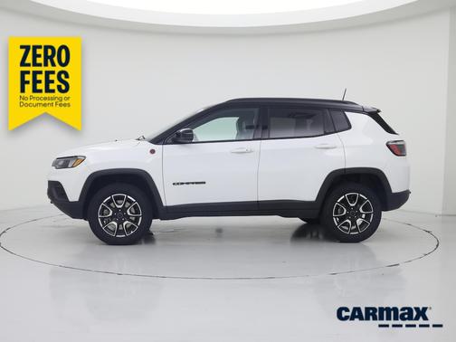 White 2025 Jeep Compass Trailhawk