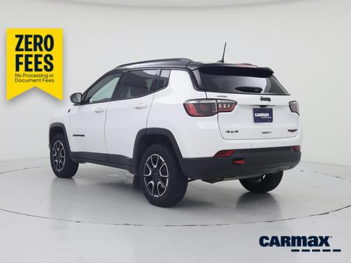 White 2025 Jeep Compass Trailhawk