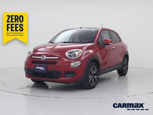 Red 2016 FIAT 500X Easy