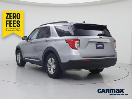 Silver 2022 Ford Explorer XLT