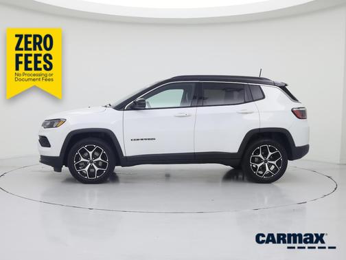 White 2025 Jeep Compass Limited