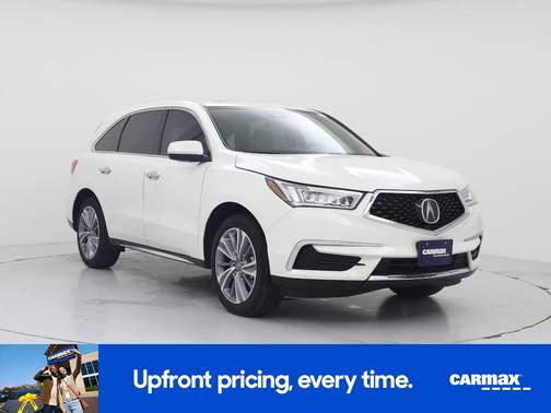 White 2018 Acura MDX