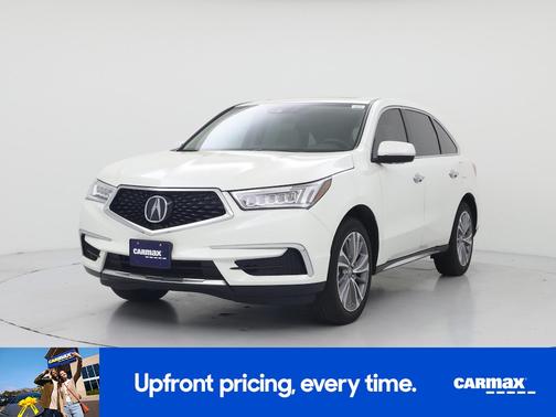 White 2018 Acura MDX