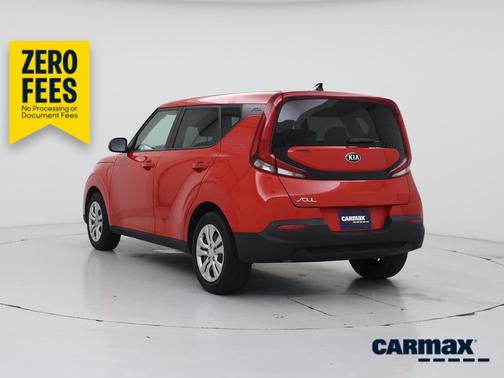 Red 2021 Kia Soul LX