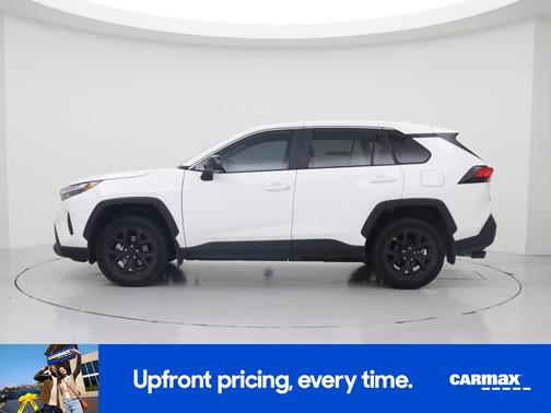 White 2024 Toyota RAV4 LE