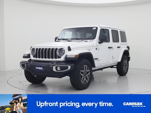 White 2025 Jeep Wrangler Sahara