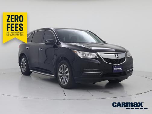 Black 2016 Acura MDX