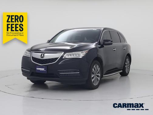 Black 2016 Acura MDX