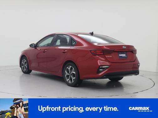 Red 2019 Kia Forte LXS