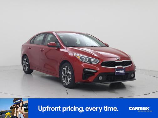Red 2019 Kia Forte LXS
