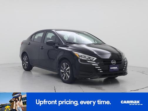 Black 2025 Nissan Versa SV