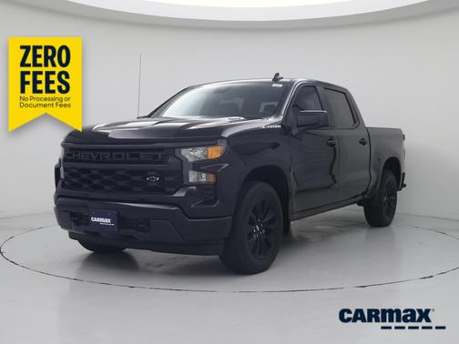 Black 2026 Chevrolet Silverado 1500 Custom