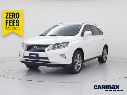 White 2015 Lexus RX 350