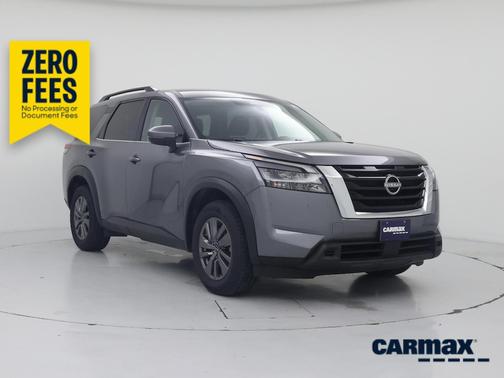 Gray 2025 Nissan Pathfinder SV
