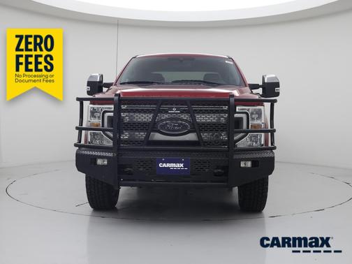 Red 2020 Ford F-250 XLT