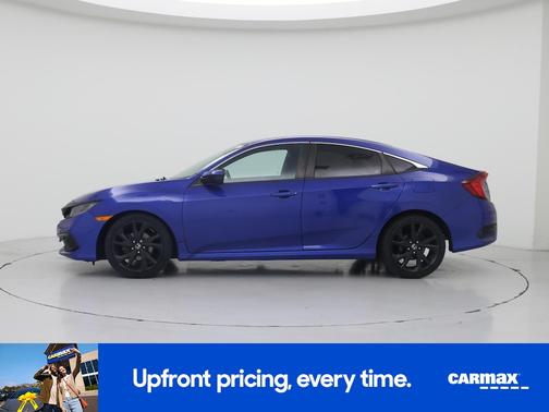 Blue 2020 Honda Civic Sport