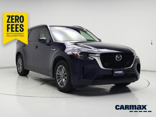 Blue 2025 Mazda CX-90 Turbo Preferred