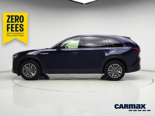 Blue 2025 Mazda CX-90 Turbo Preferred