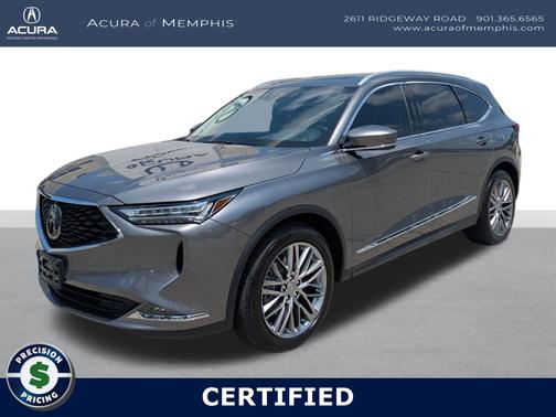 Liquid Carbon Metallic 2024 Acura MDX