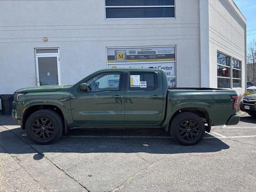 Tactical Green Metallic 2023 Nissan Frontier SV