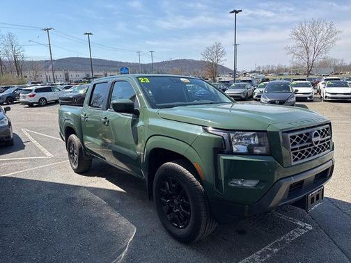 Tactical Green Metallic 2023 Nissan Frontier SV