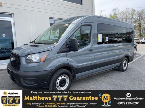Abyss Gray Metallic 2024 Ford Transit-350 XL