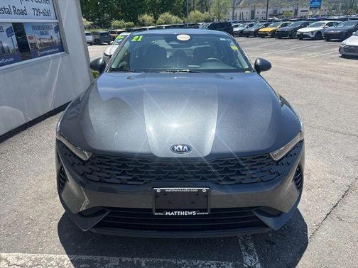 Gravity Gray 2021 Kia K5 LXS