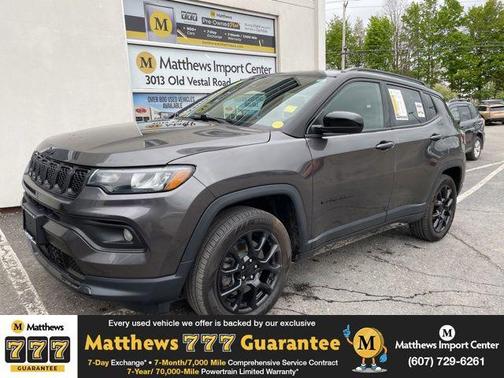 Granite Crystal Metallic Clearcoat 2023 Jeep Compass Latitude