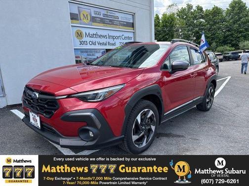 Lithium Red Pearl 2024 Subaru Crosstrek Limited